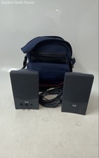 HP Gray 5069-6296 B USB Wired Pavilion Speaker System In Bag Untested picture