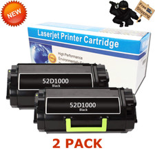 2-Pack 52D1000 52D1 Toner Cartridge for Lexmark MS810N MS810DN MS810DE MS810DTN picture