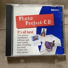 Photo Project CD ROM Hewlett Packard 1997 Have Fun With Photo Print Pak Iron-Ons picture