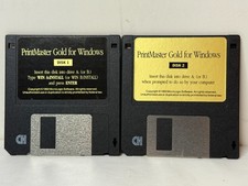 PrintMaster Gold for Windows MicroLogic Software ©1993 Vintage Software picture