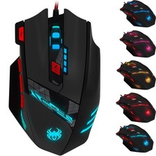 Zelotes T90 Professional 9200 DPI High Precision USB Wired Gaming Mouse,8 But... picture