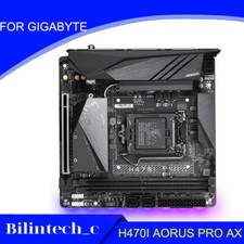 FOR GIGABYTE H470I AORUS PRO AX LGA1200 H470 DDR4 Motherbroad Test ok picture