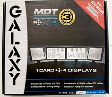 OPEN BOX Galaxy Multi Display Technology MDT X4 Graphics Card picture