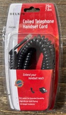Belkin Coild Telephone Handset Cord 25ft (7.6m) picture