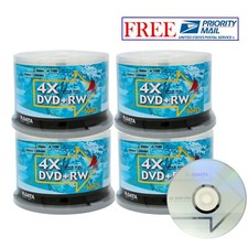200 Pack Ridata DVD+RW 4x 4.7GB Silver Logo Rewritable DVD Plus RW Blank Disc picture