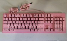 Razer Huntsman Pink Full Size Mechanical Wired USB Gaming Keyboard English Pink picture