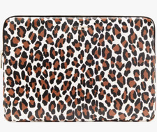 Kate Spade Madison Spotted Leopard Universal Laptop Sleeve KI379 NWT Leopardo picture