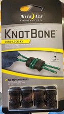 Nite Ize KnotBone Cord Lock #3 – 2 Pack (8 Cord Locks) – Model KCL3-01-4R7 picture