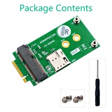 for 3G/4G/5G GSM LTE Module  For NGFF M.2 Key B Card to PCI-E NANO SIM Card Slot picture