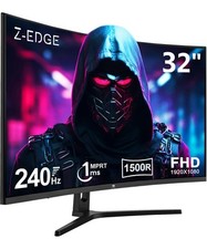 Z-edge Ug32p 32-in. 1080p 240-hz Curved Gaming Monitor picture