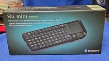 Rii Mini  Wireless Keyboard Mint In Box. Works Great SKU- 406 picture