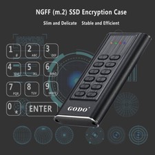 NGFF to USB3.0 6Gbps encryption M.2 ssd solid state Hard disk drive HDD enclosur picture
