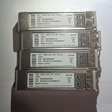 LOT OF 4 JDSU 125M-2.67G, SR, 1310nm LC SFP Optical Transceiver BP3AM1MS picture