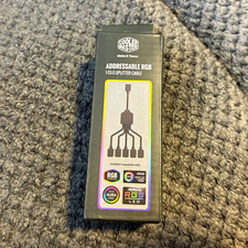 Cooler Master Addressable RGB 1-to-5 Splitter Cable 3-Pin 58cm Black picture