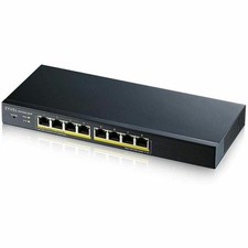ZYXEL 8-port GbE Smart Managed PoE Switch GS1900-8HPREV03F picture
