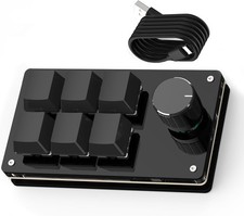 Programmable Macro Keyboard,6 Key Macro Mechanical Gaming Macro Keypad,Custom... picture