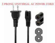 AC Power Cord Cable For Original Playstation PS2 PS3 PS4 Slim / Super Slim picture