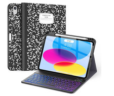 Supveco Keyboard Case for iPad (A16) 11th/10th Generation 11&10.9 Inch with Penc picture