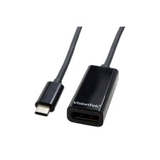 Visiontek 900817 USB-C DisplayPort Audio Video Adaptor Type C USB to DP picture