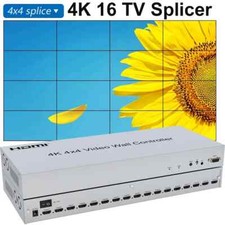 4K 4x4 HDMI Video Wall Controller Processor 3x3 3x4 3x5 TV Splicing Box Splicer picture