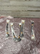 Lot of 5 Power Cable 7.5 Inch 4 Pin to 2X 16 Flat Pin Connector 8621TUV ECI 4 picture