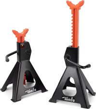 Jack Stands 3 Ton, Extra Tall Heavy Duty Car Jack Stand, 13.39-21.06 Inch Adjust picture