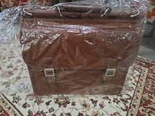 McKlein HALSTED,  Laptop Briefcase, Top Grain Cowhide Leather, Brown (80334) picture