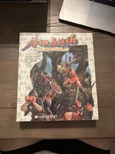 Ambush at Sorinor IBM PC Big Box Game Mindcraft 3.5