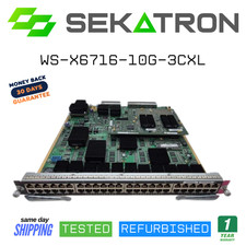 🧩 Cisco WS-X6748-GE-T Catalyst 6500/7600 Series Line Card • 48× 10/100/1000 RJ⚡ picture