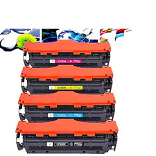 ACM 4 pack Compatible Toner CF380X CF381A CF382A CF383 HP M476DN DW MW 312X 312A picture