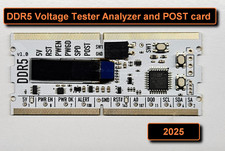 DDR5 Voltage Tester Analyzer and POST card picture