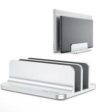 OMOTON Updated Dock Version Vertical Laptop Adjustable Double Desktop Stand picture