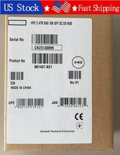 New HPE 881457-B21 881507-001 2.4TB SAS 12Gb 10K 2.5