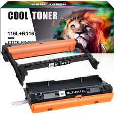 2PK MLT-D116L Toner + MLT-R116 Drum for Samsung Xpress SL-M2875 SL-M2625 M2675 picture