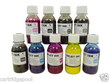 9x100ml ND® Pigment non-original Refill Inks for cartridge 59 T059 Photo R2400  picture