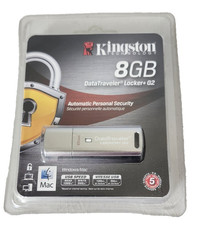 Kingston Technology 8GB Data Traveler Locker+G2 8GB (DTLPG2/8GB) NEW picture