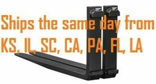 Forklift Forks Set 1-3/4x4x72