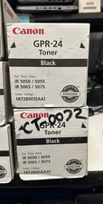 2 TWO New in box Canon GPR-24 Black Toners for 5050 5055 506505075 imagerunners picture