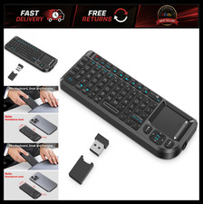 K808 Mini Keyboard with Touchpad, 2.4G + BT, with 7-Color Backlight picture