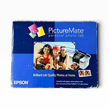 Epson PictureMate Portable Inkjet Color 4x6 Photo Printer USB C11C556001 picture