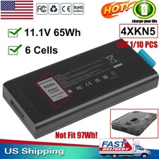 ✅LOT Battery for Dell Latitude 5404 7404 7414 5414 Rugged 4XKN5 CJ2K1 P46G 65Wh picture