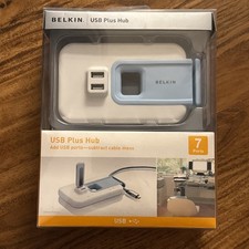 Belkin USB Plus Hub 7 Ports Electronic NEVER OPENED  SEE PHOTOS  picture