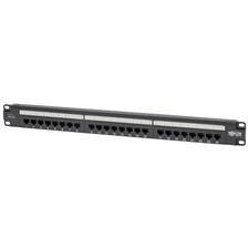 Tripplite N252P24 24-Port Cat6 PoE Patch Panel 1U TAA picture
