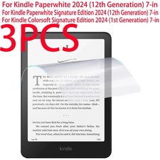 For Kindle Paperwhite / Colorsoft 2024 7in PET Soft Screen Protector Film - 3... picture