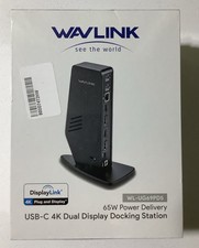 Wavlink USB-C Docking Station 65W with Dual 4K Display WL-UG69PD5 NEW picture