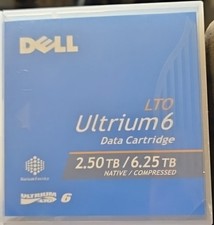 Dell LTO Ultrium 6 Data Cartridge 2.50TB 6.25TB 5pks picture