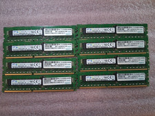 Lot of 8-  Samsung 8GB 1RX4 PC3-12800R DDR3 Server Memory, M393B1G70QH0-CK0 picture