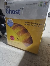 Norton Ghost 9.0  PC CD hard drive data files backup recover utility #p46 picture