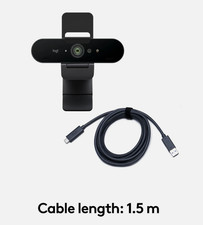 Logitech Brio 4K Webcam - HD Auto Light Correction and Wide Field of View Tested picture