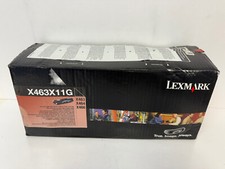 LEXMARK X463X11G EXTRA HIGH YIELD TONER CARTRIDGE BLACK X463 X464 X466 NEW picture